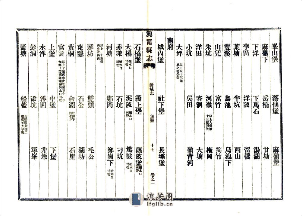 兴宁县志（咸丰民国铅印） - 第19页预览图