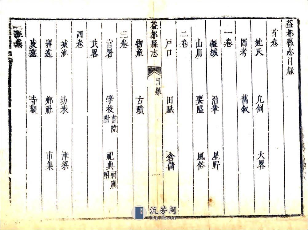 益都县志（康熙） - 第14页预览图