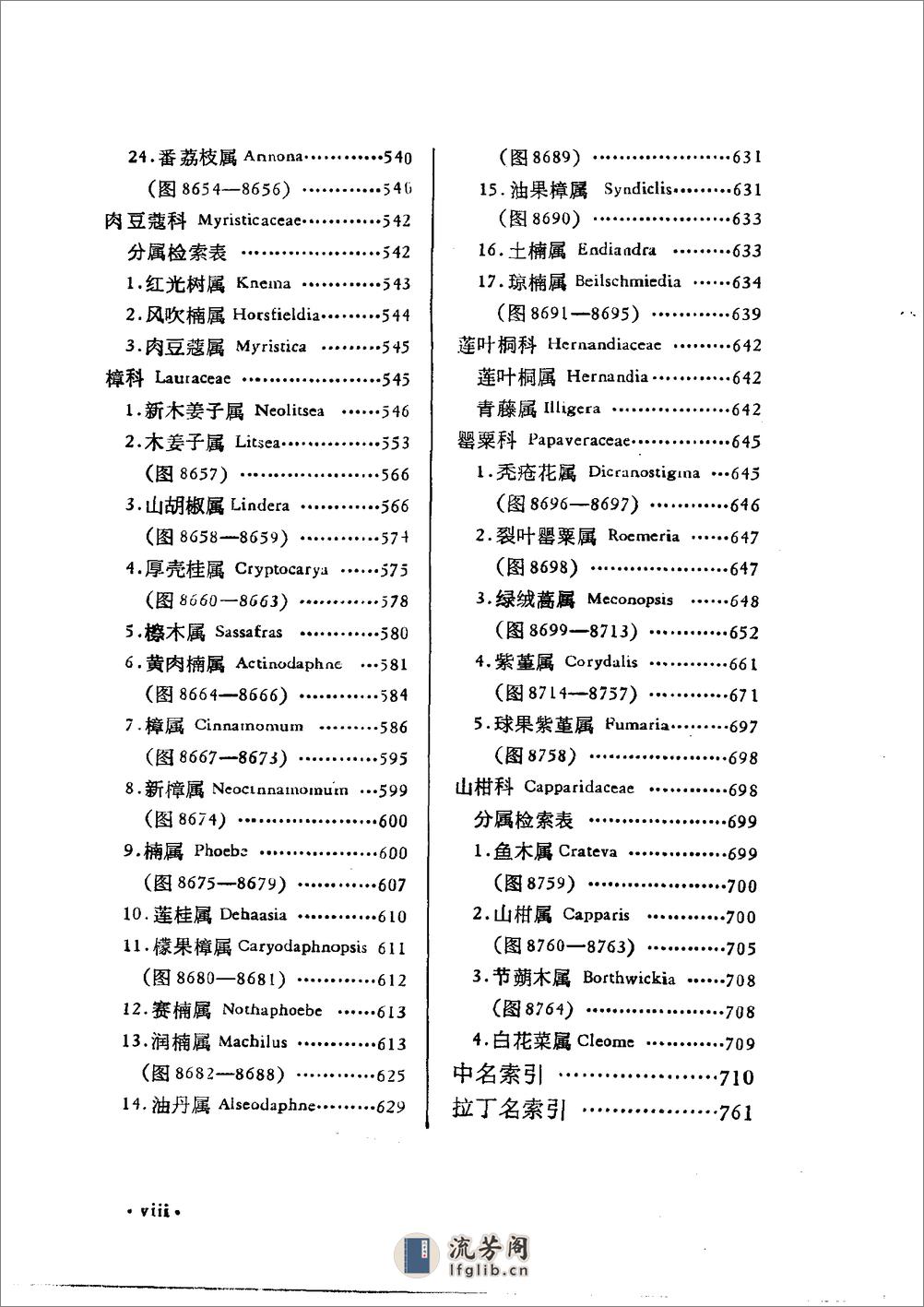 中国高等植物图鉴.补编第一册 - 第11页预览图