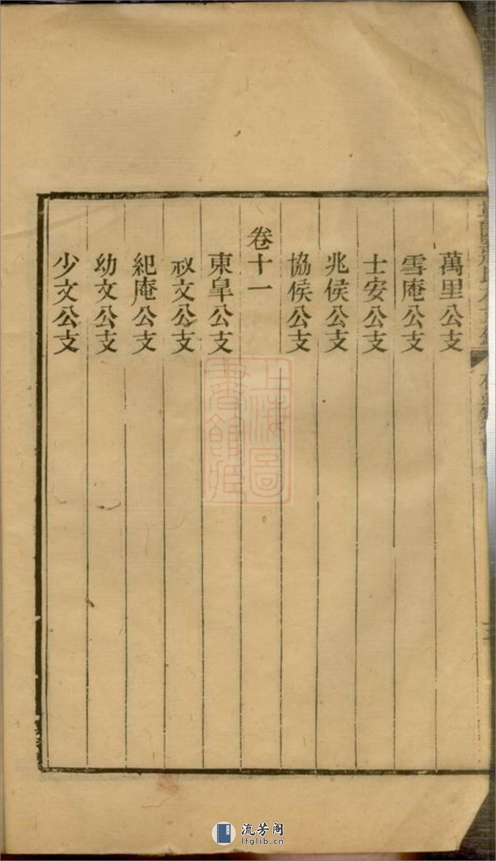 娄关蒋氏本支录右编：十二卷，首一卷，末一卷：[吴县] - 第10页预览图
