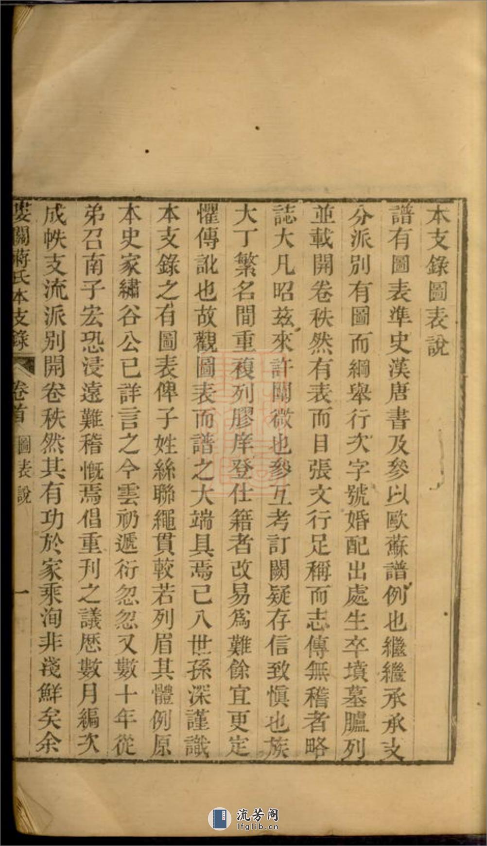娄关蒋氏本支录右编：十二卷，首一卷，末一卷：[吴县] - 第13页预览图