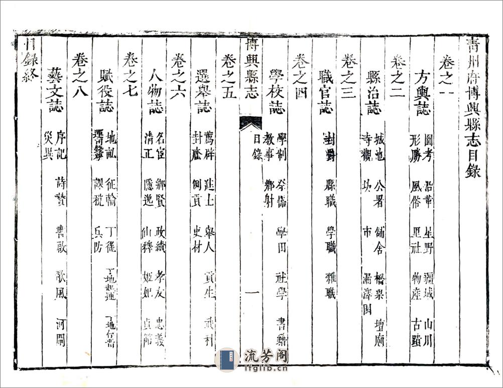 青州府博兴县志（康熙12年） - 第4页预览图