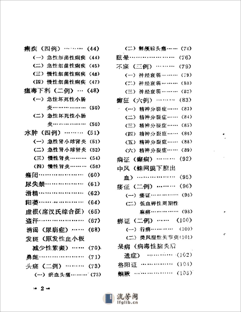 南郑医案选 - 第2页预览图