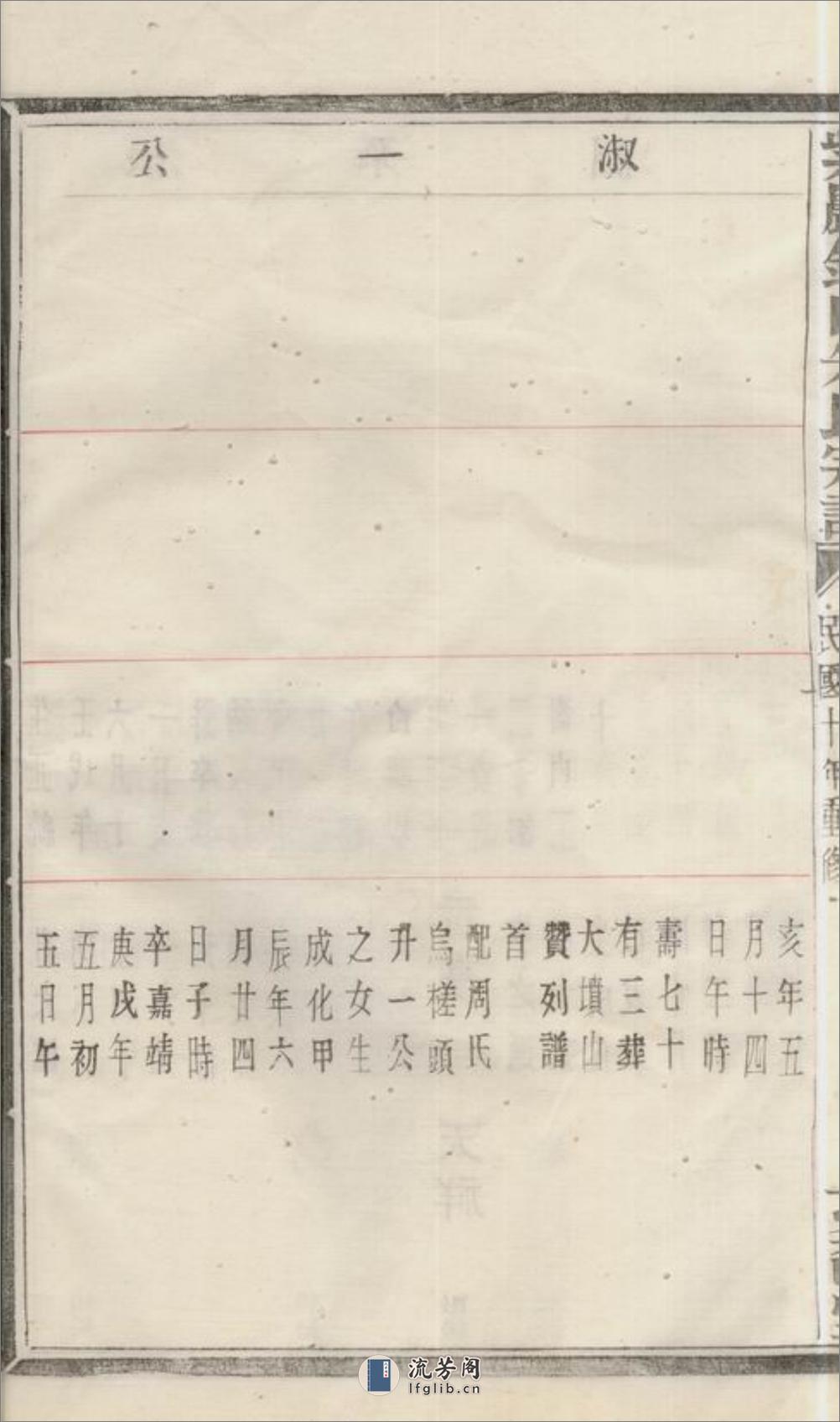 紫岩镇山朱氏宗谱：[暨阳] - 第20页预览图