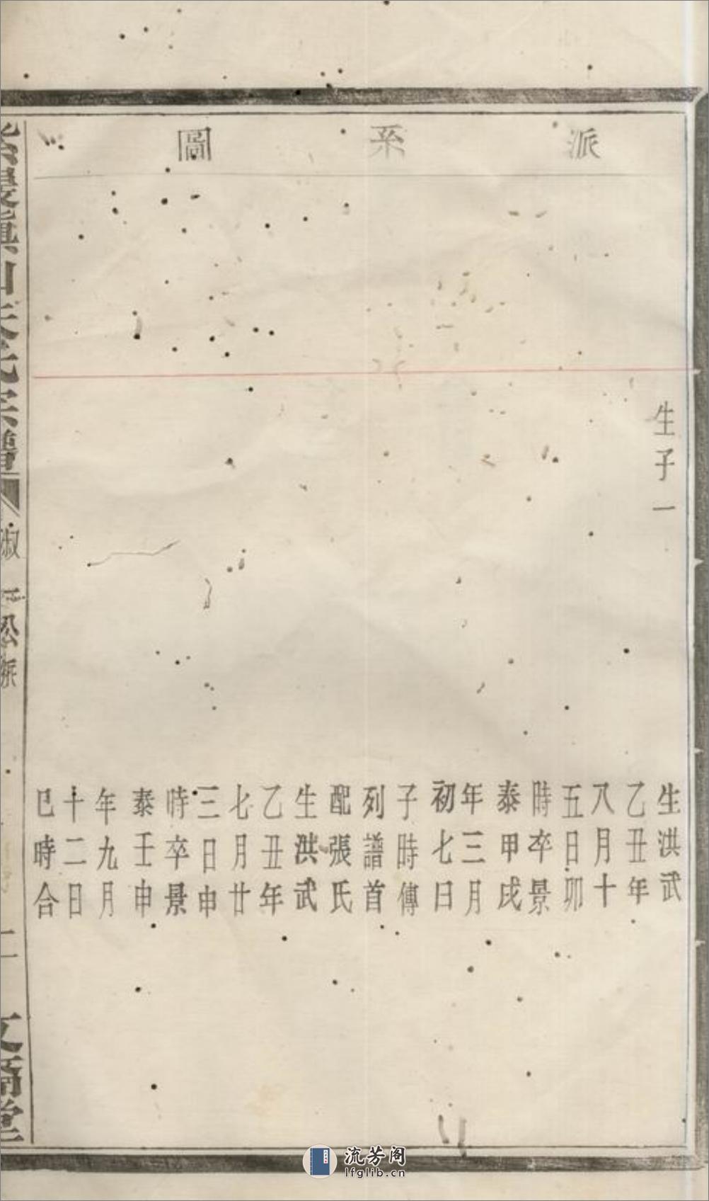 紫岩镇山朱氏宗谱：[暨阳] - 第5页预览图