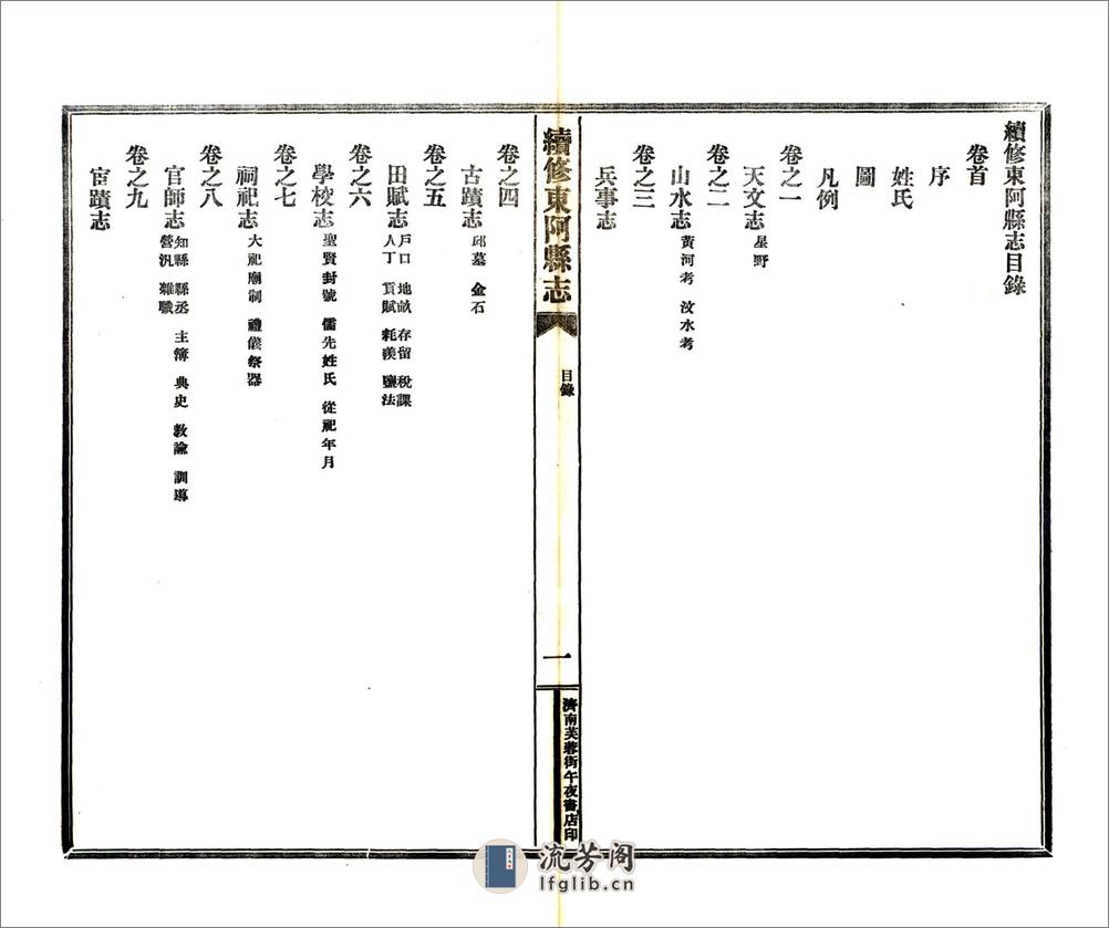 续修东阿县志（民国） - 第5页预览图