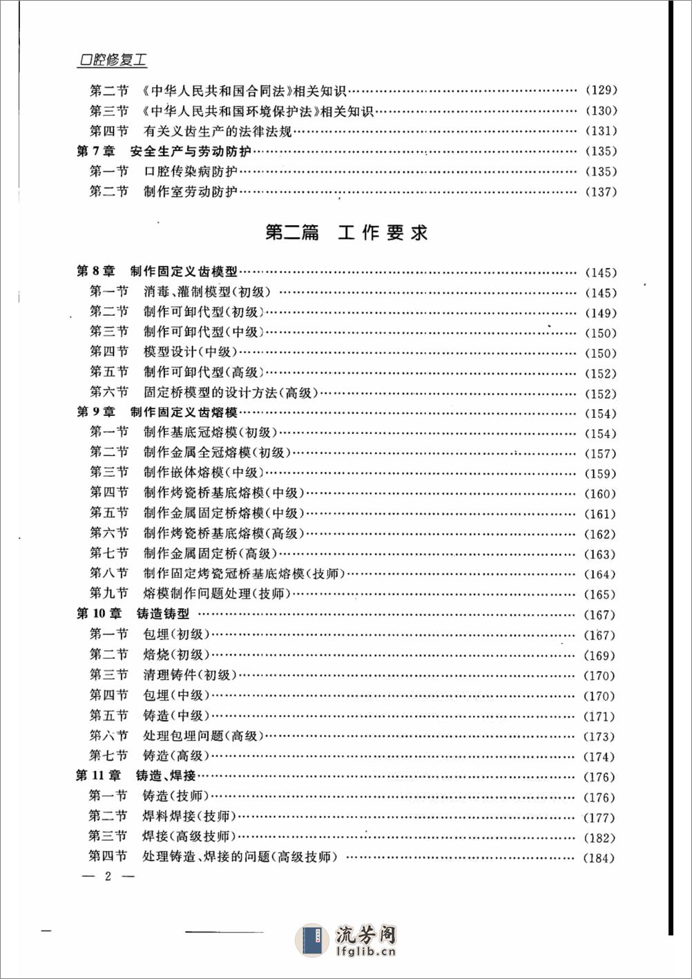 口腔修复工(pnw) - 第8页预览图