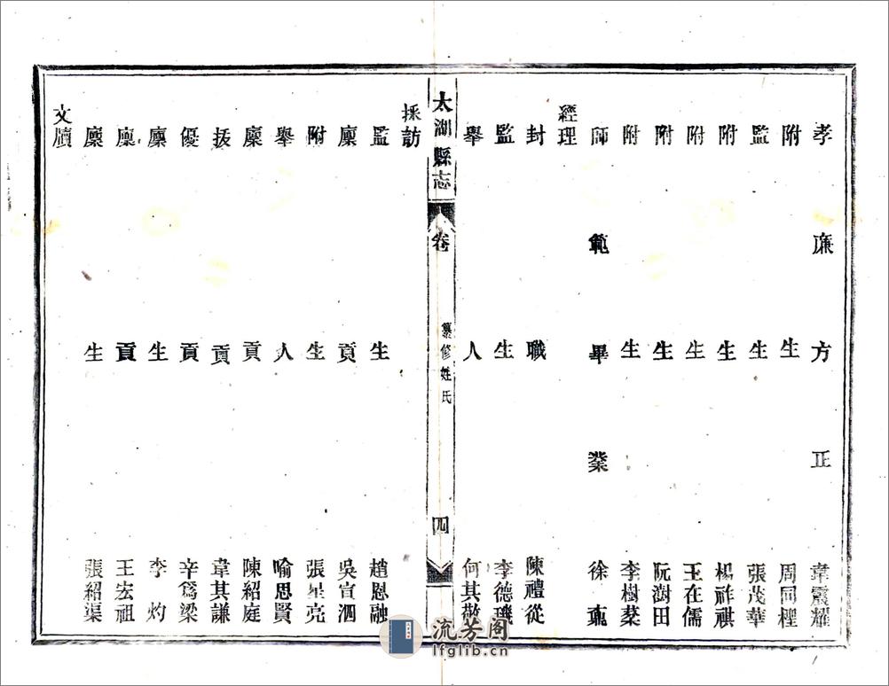 太湖县志（民国） - 第15页预览图