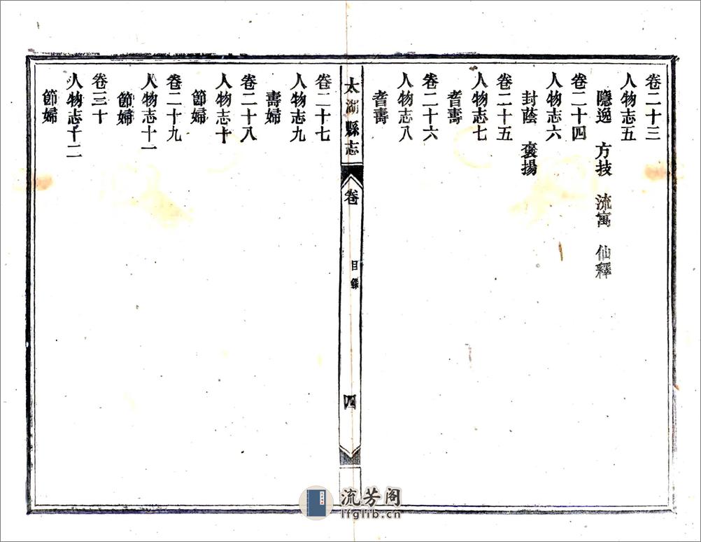 太湖县志（民国） - 第9页预览图