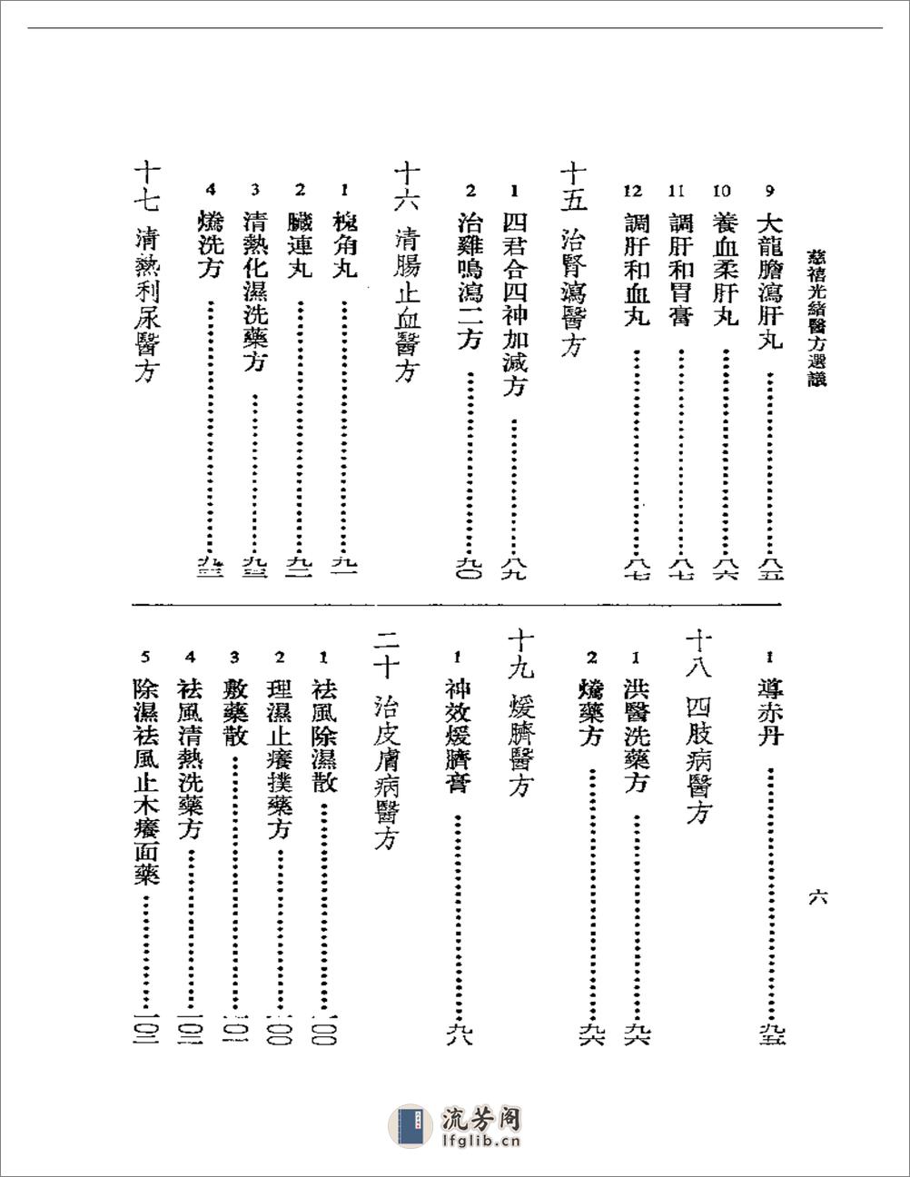 慈溪光绪医方选议 - 第6页预览图