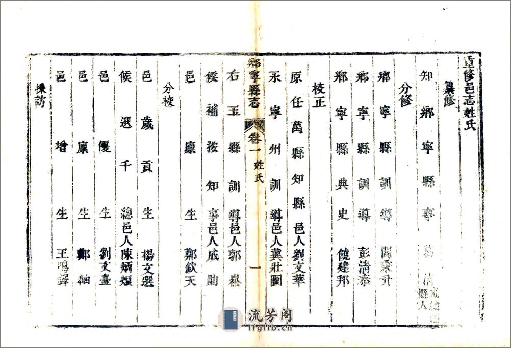 乡宁县志（乾隆） - 第20页预览图