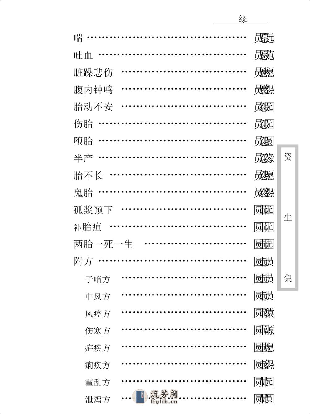 中医古籍珍稀抄本精选--资生集 - 第17页预览图