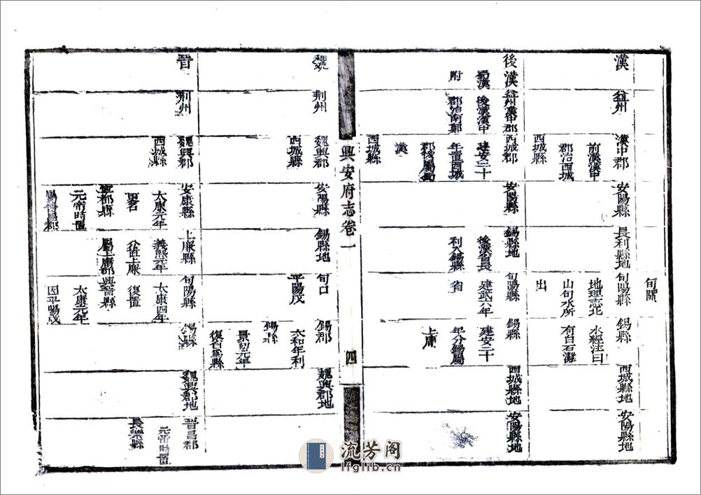 兴安府志（乾隆道光刻本） - 第16页预览图