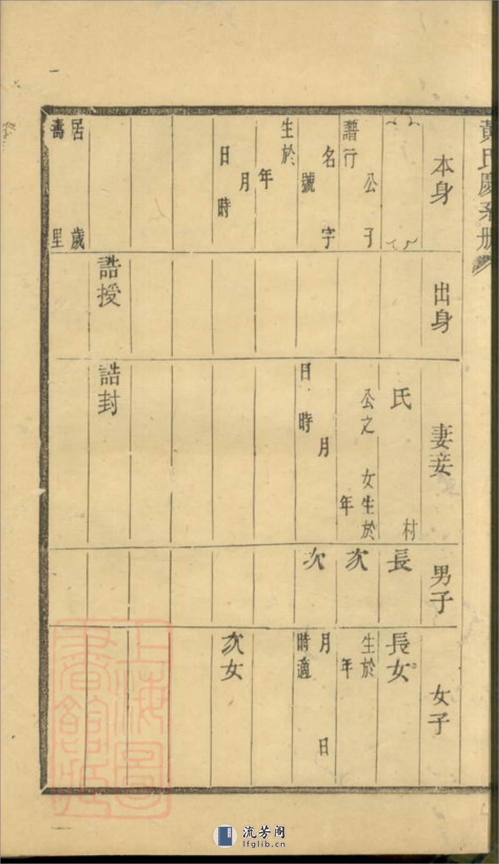 黄氏庆系册：不分卷：[馀姚] - 第10页预览图