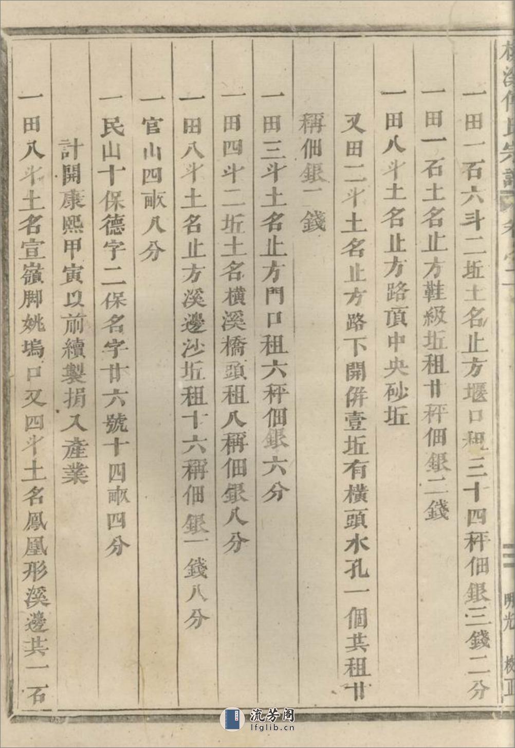 柳溪傅氏宗谱：[浦阳] - 第8页预览图