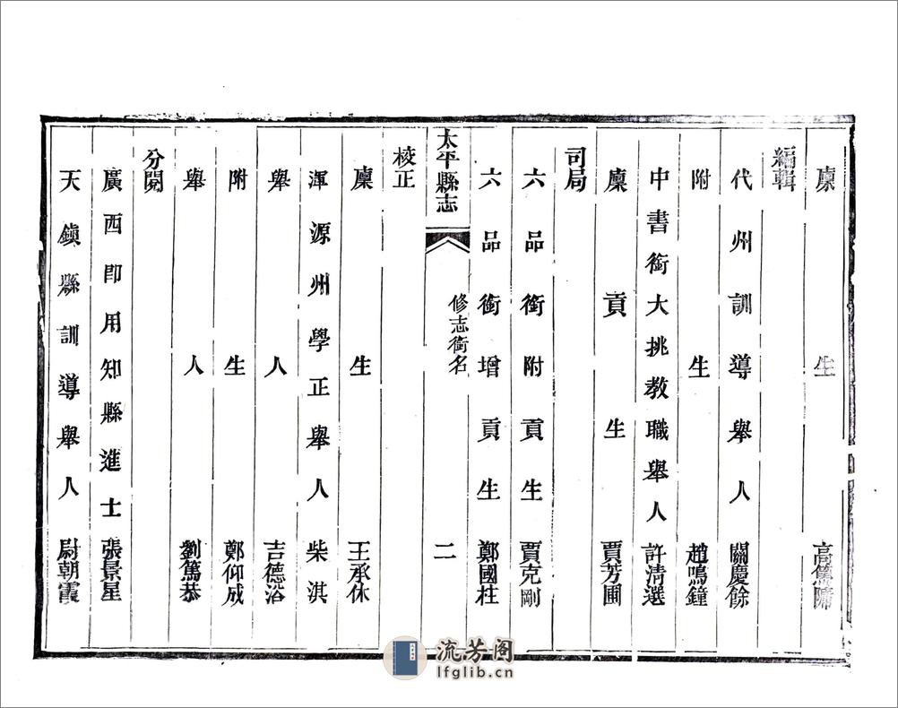 太平县志（光绪） - 第12页预览图