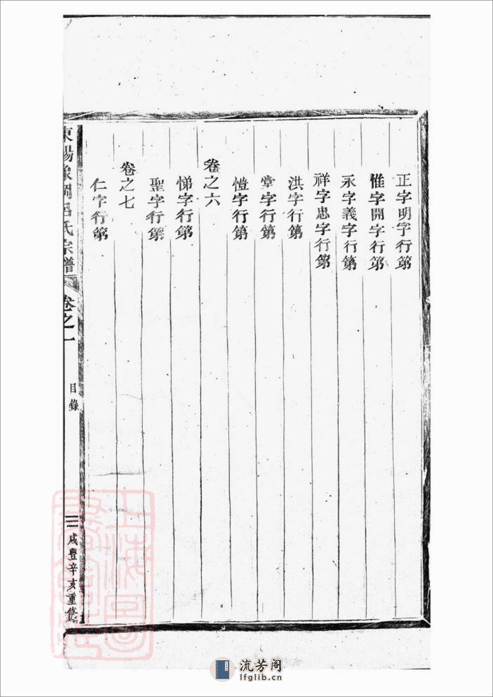 东阳象冈吕氏重修宗谱：二十卷 - 第12页预览图