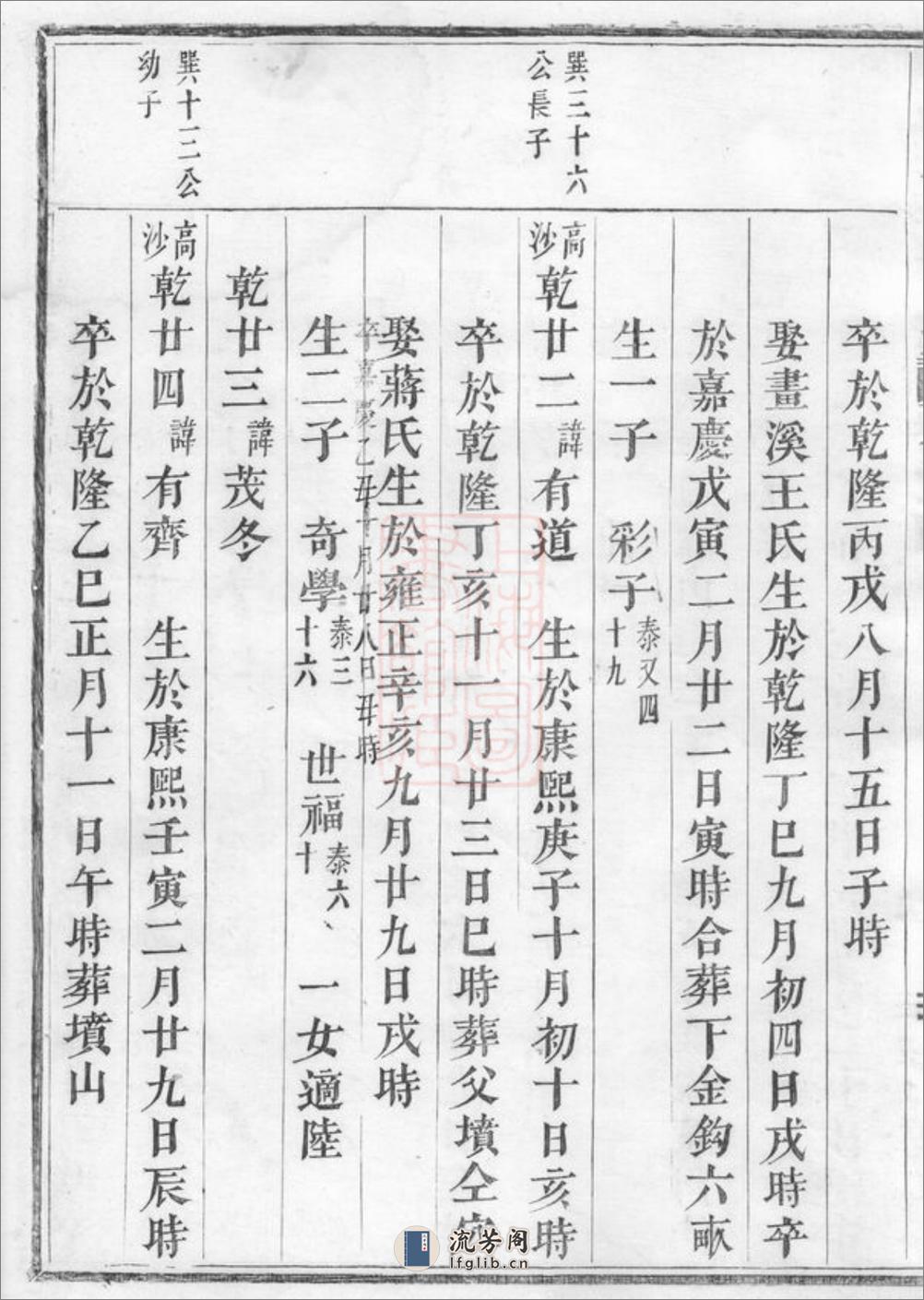 吴宁钟氏宗谱 - 第11页预览图