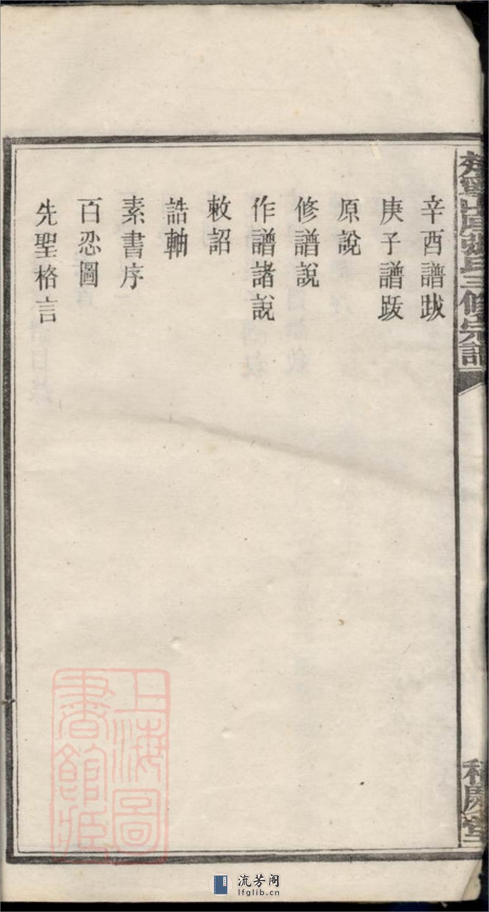 楚宁山底张氏三修宗谱：八卷：[宁乡] - 第12页预览图
