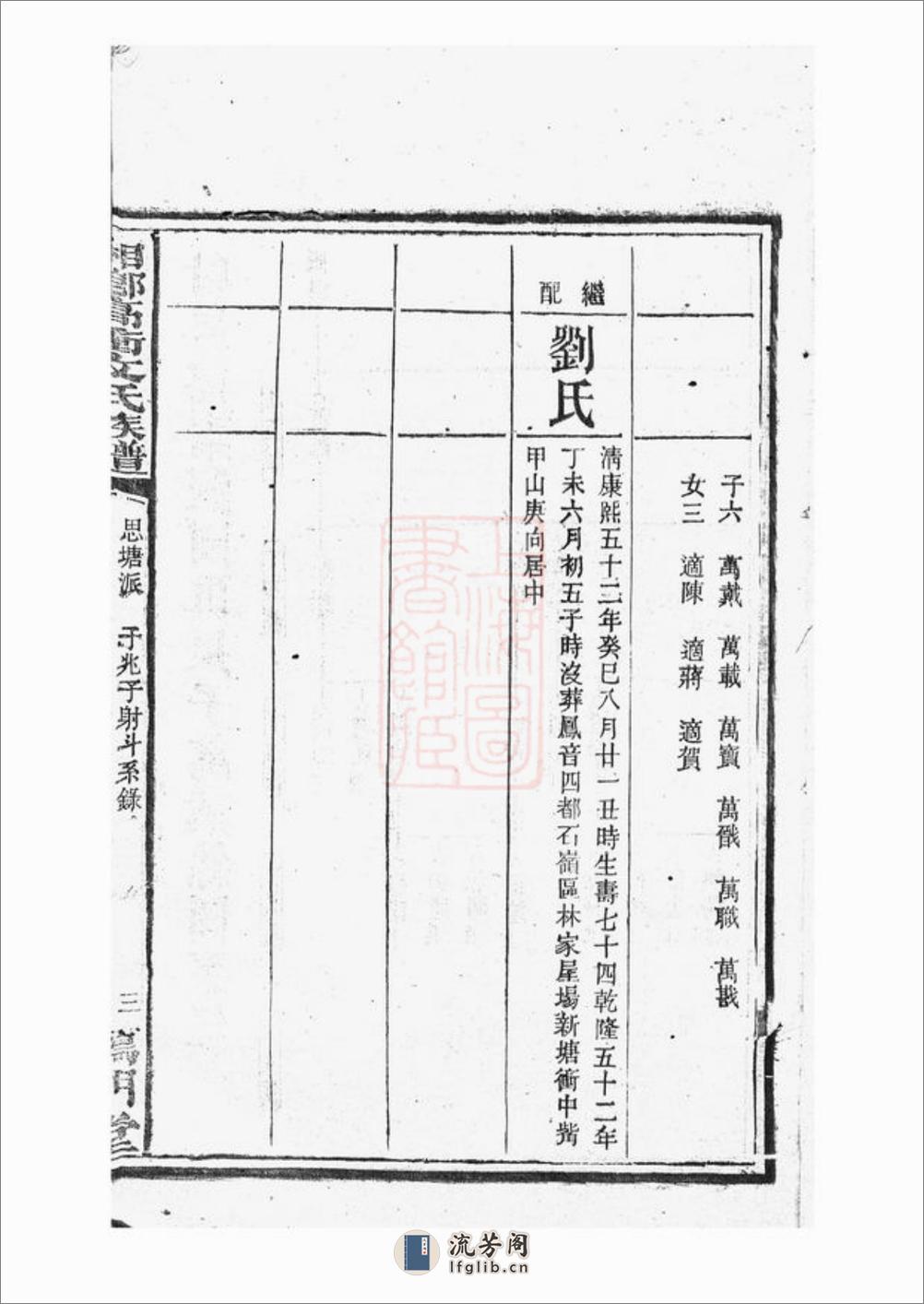 湘乡高冲文氏族谱：不分卷 - 第10页预览图