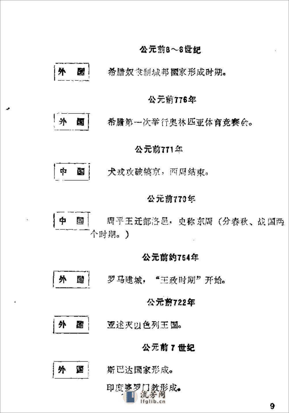 简明中外历史年表·杨子坤·轻工业出版社1989 - 第15页预览图