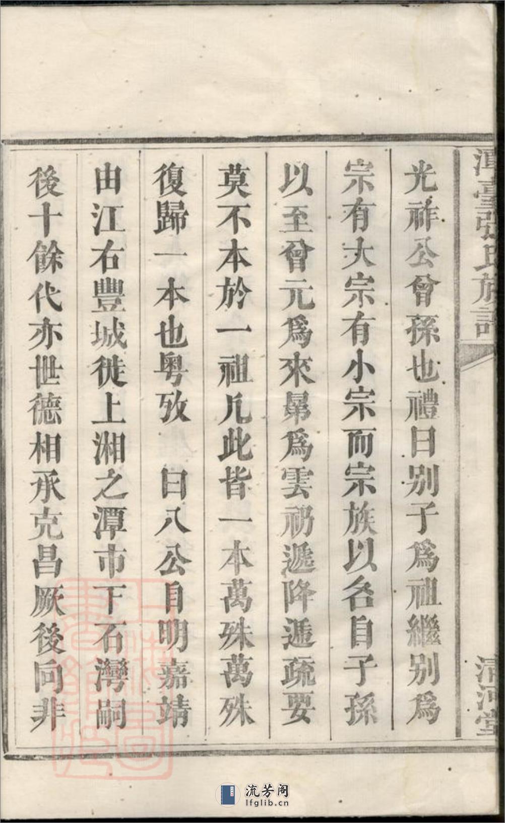 上湘潭台张氏族谱：二卷：[湘乡] - 第19页预览图