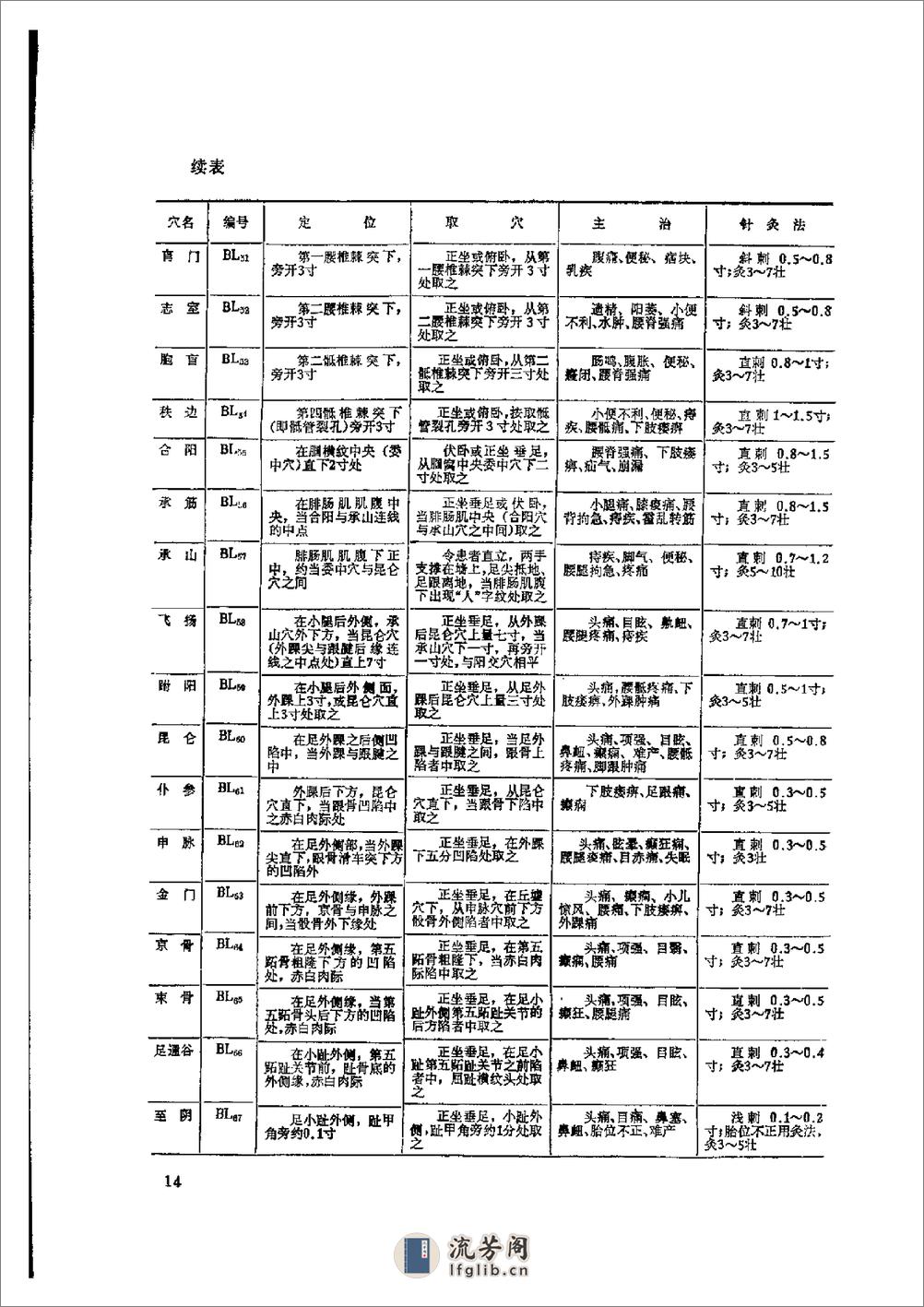 实用针灸解剖挂图 - 第19页预览图