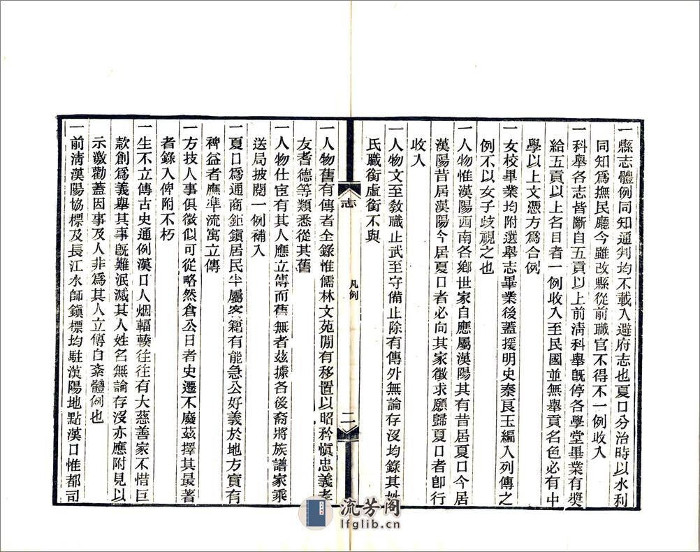 夏口县志（民国） - 第18页预览图