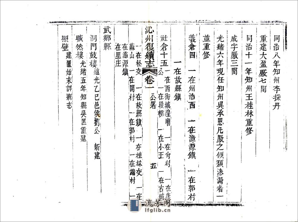 沁州复续志（光绪） - 第15页预览图