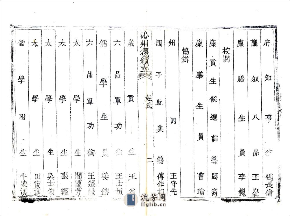 沁州复续志（光绪） - 第7页预览图