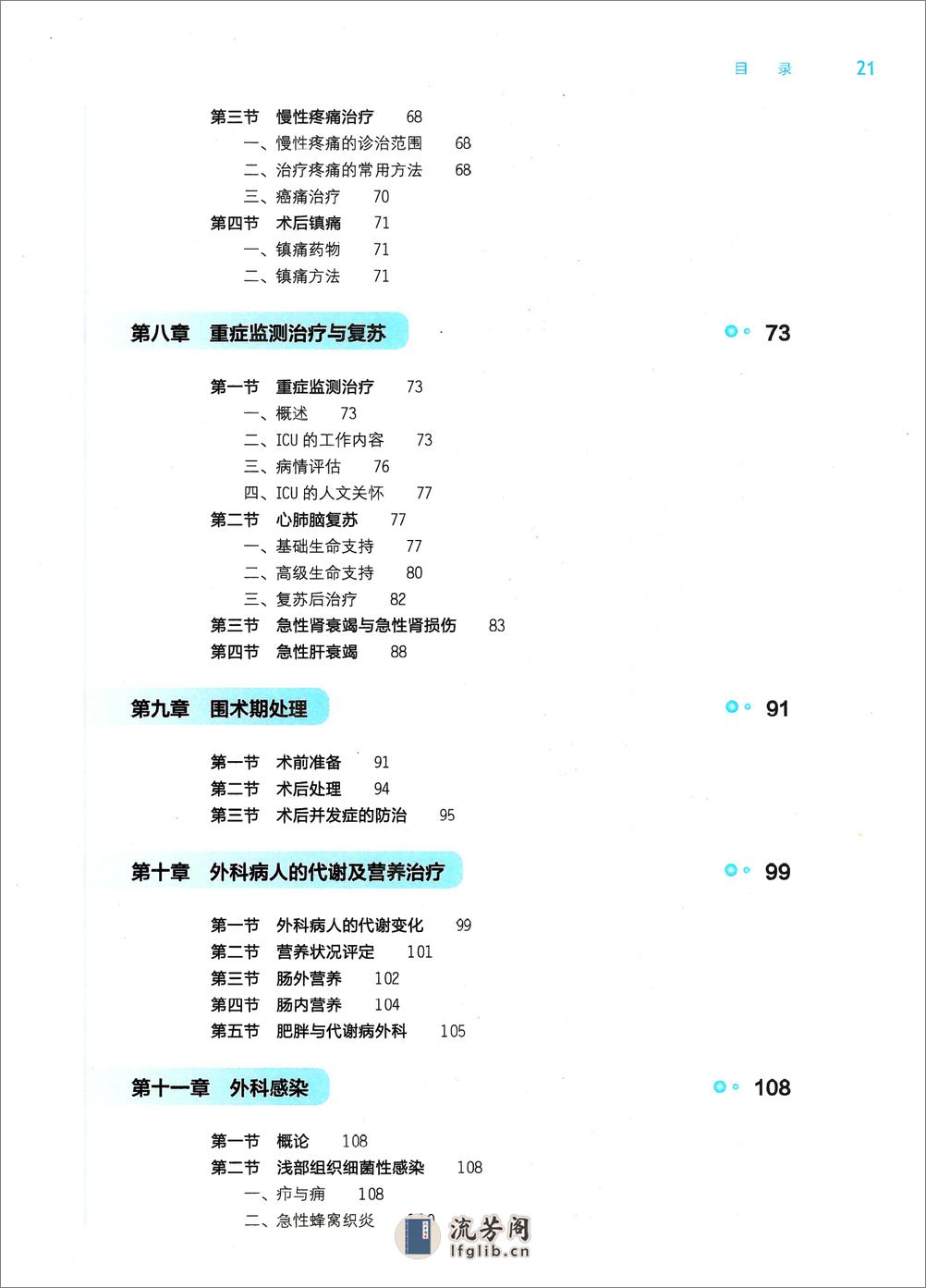 《外科学》人卫第9版教材--高清彩色 - 第3页预览图