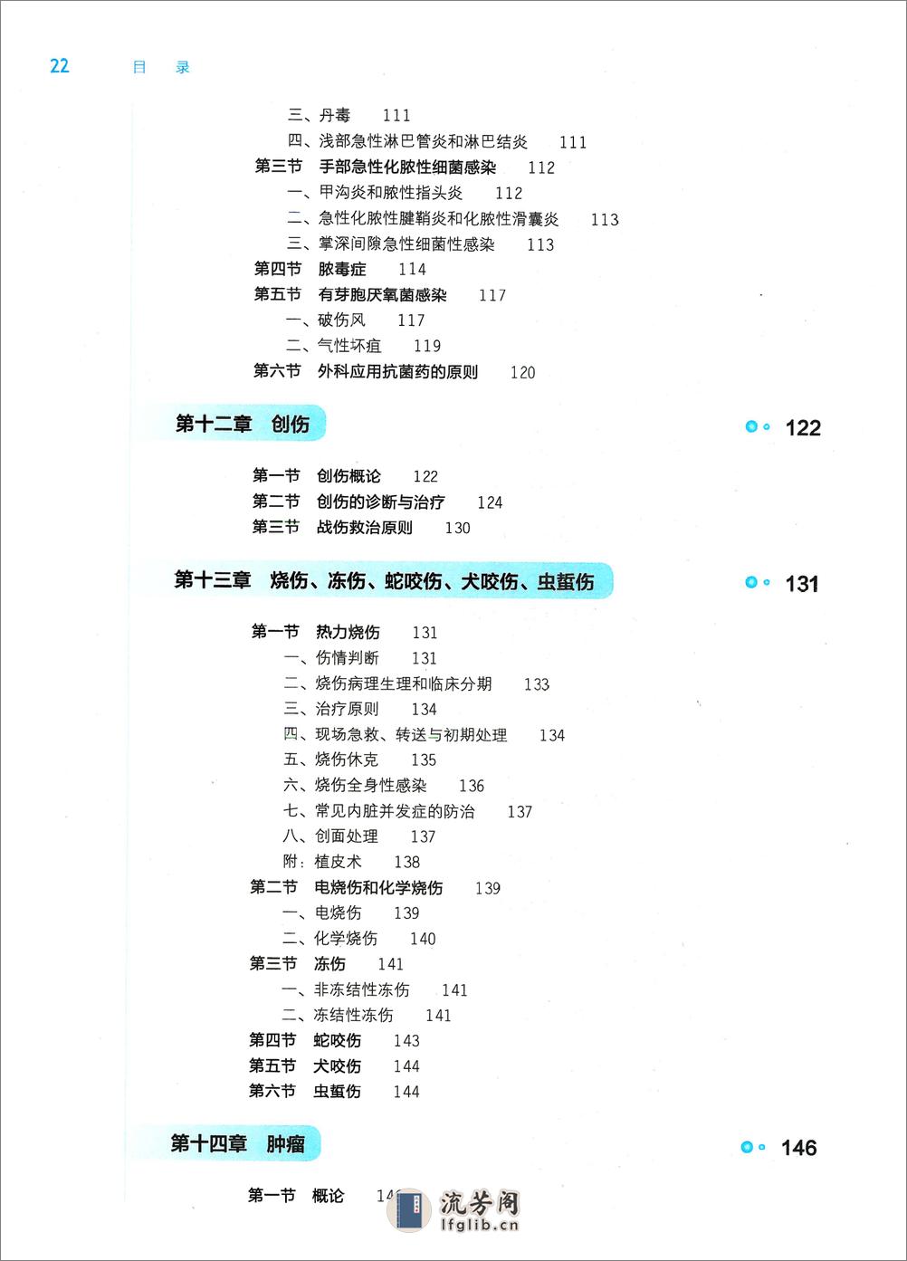 《外科学》人卫第9版教材--高清彩色 - 第4页预览图