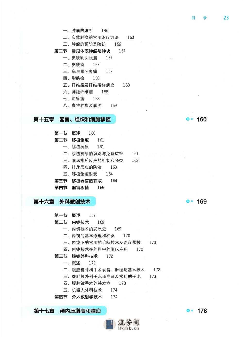 《外科学》人卫第9版教材--高清彩色 - 第5页预览图