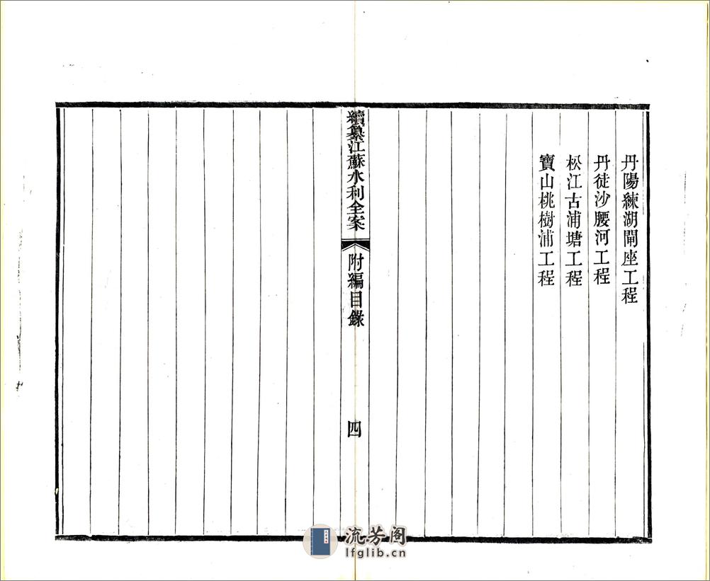 续纂江苏水利全案附编（光绪） - 第4页预览图