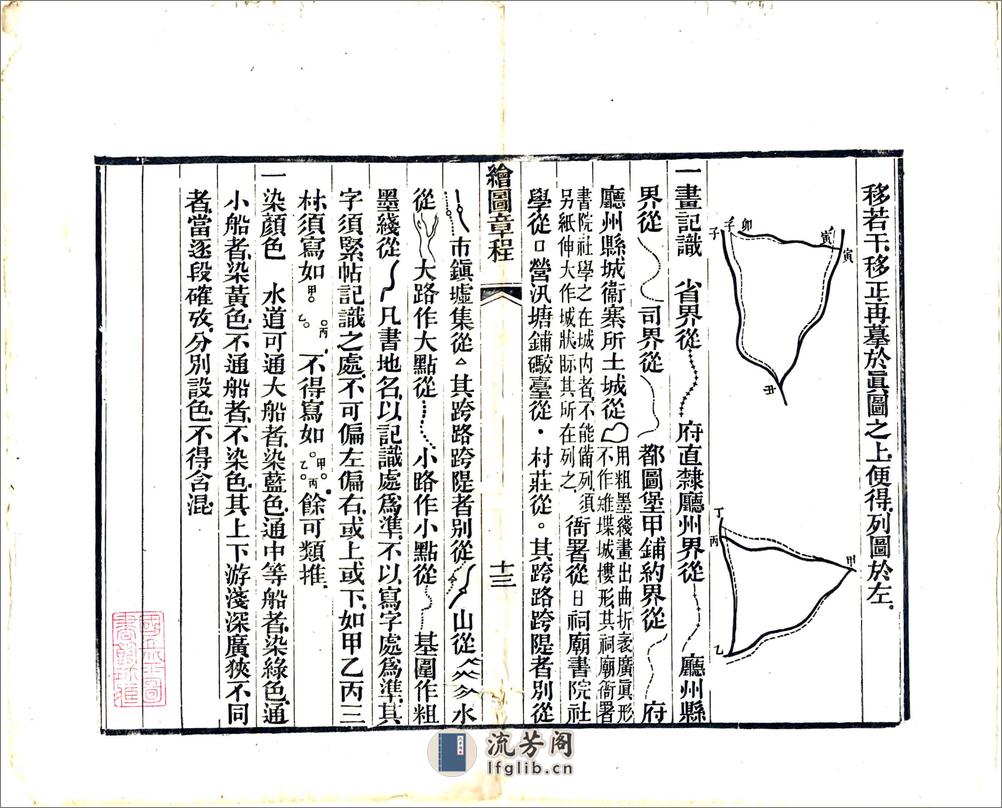 广东全省舆图局饬发绘图章程 - 第14页预览图