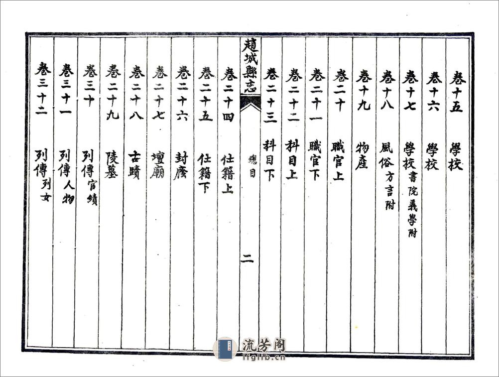 赵城县志（道光民国石印本） - 第18页预览图