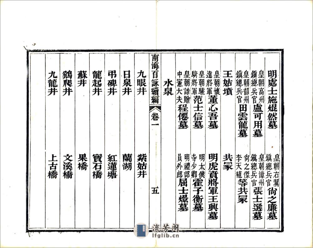 南海百咏续编（清） - 第14页预览图