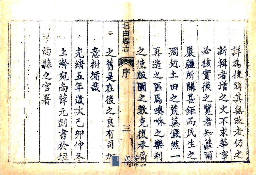垣曲县志（光绪） - 第6页预览图