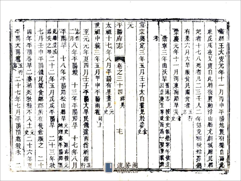 平阳府志（雍正）卷34-36 - 第18页预览图