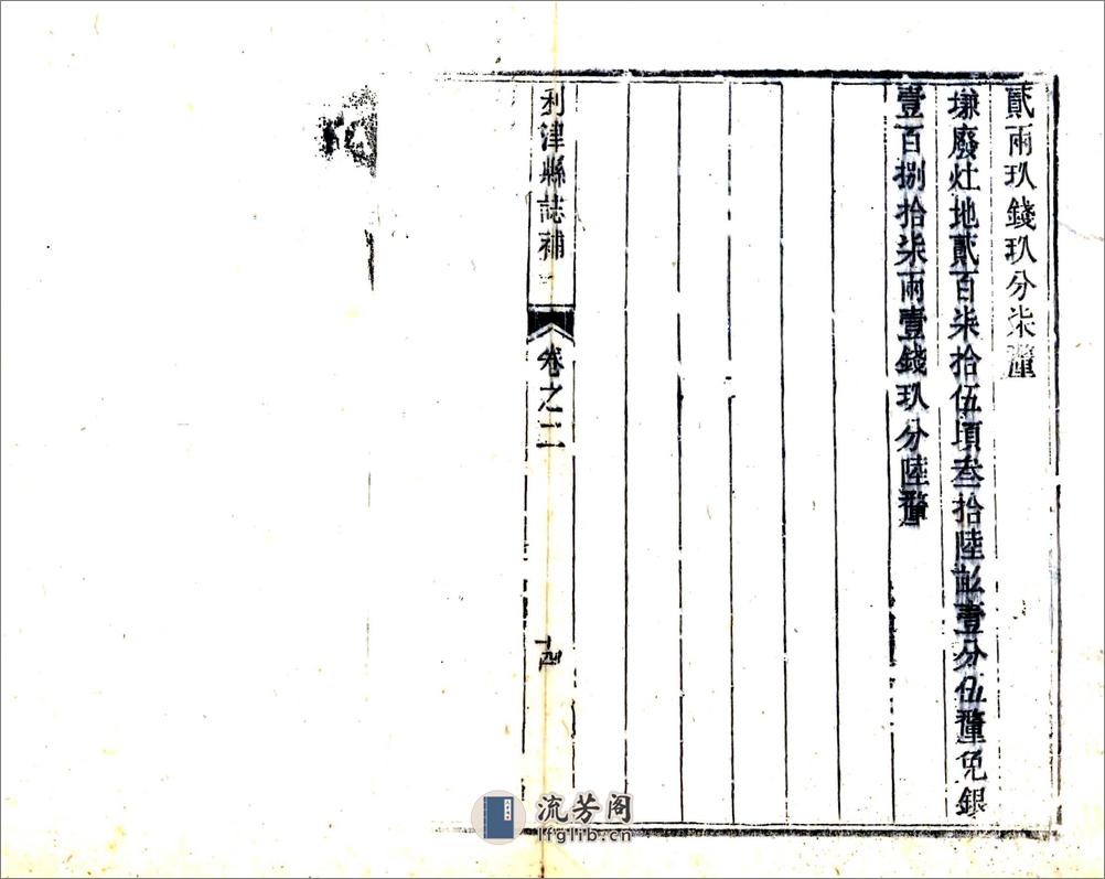 利津县志补（乾隆） - 第19页预览图