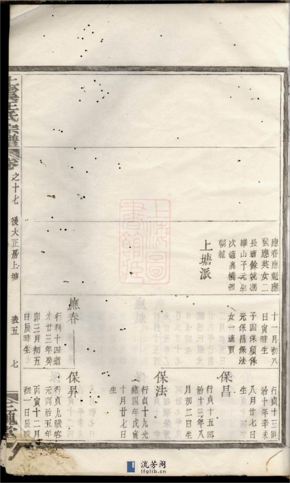 上虞盖东王氏宗谱 - 第14页预览图