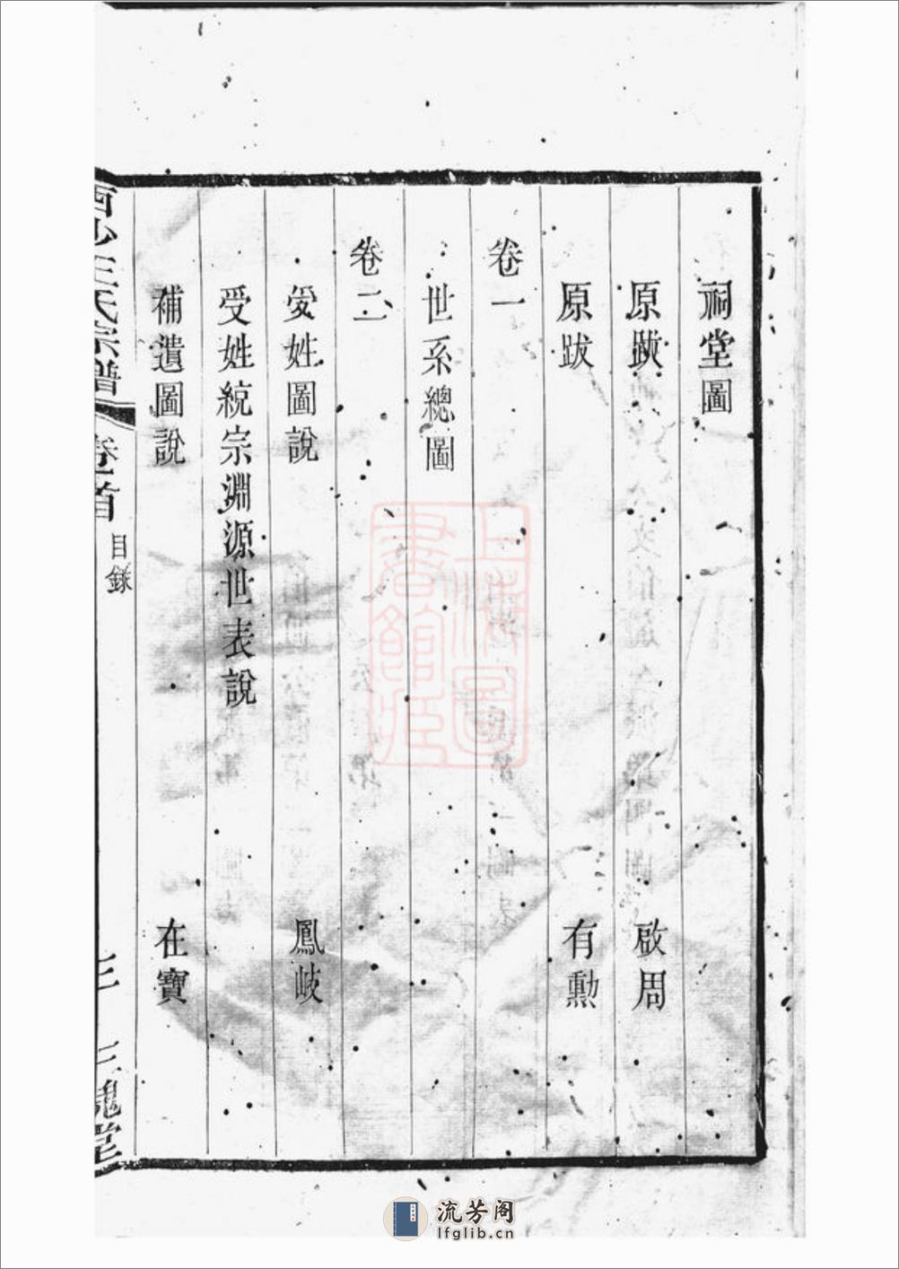 西沙王氏宗谱：十八卷，首一卷[江阴] - 第12页预览图