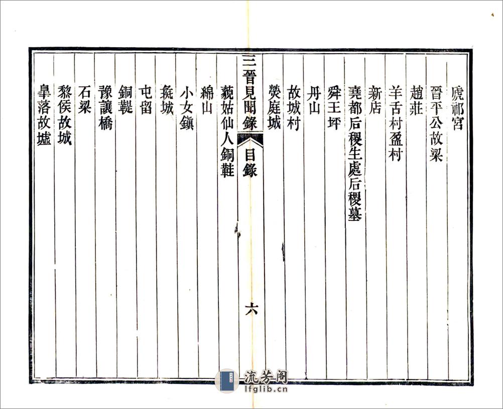 三晋见闻录（光绪） - 第8页预览图