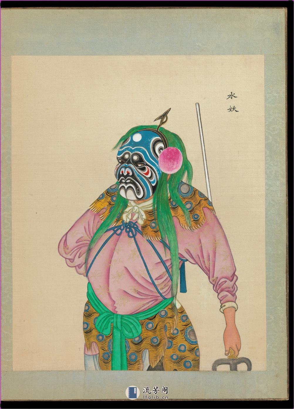百幅京剧人物图.清代 - 第17页预览图