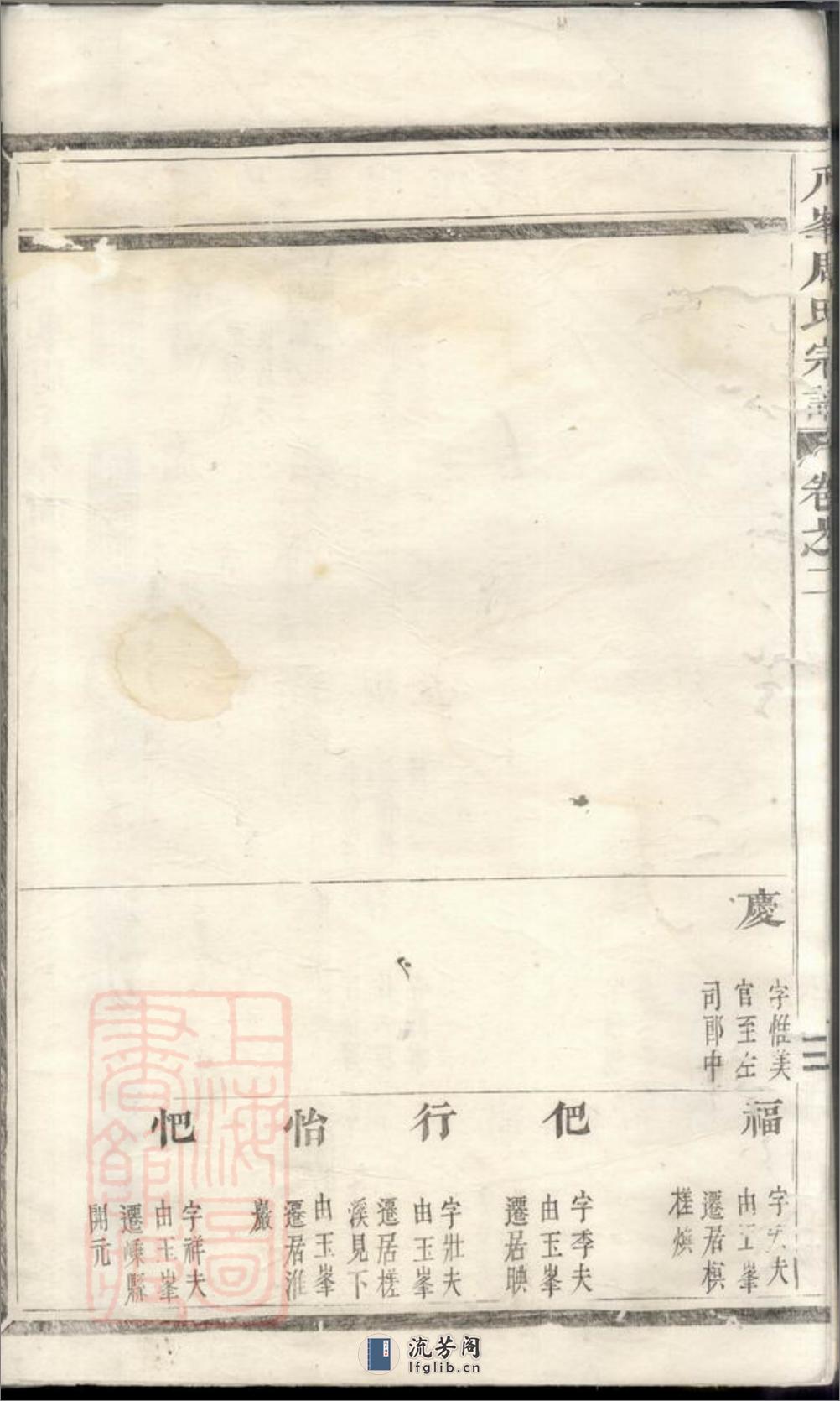 义乌八峰周氏宗谱 - 第8页预览图