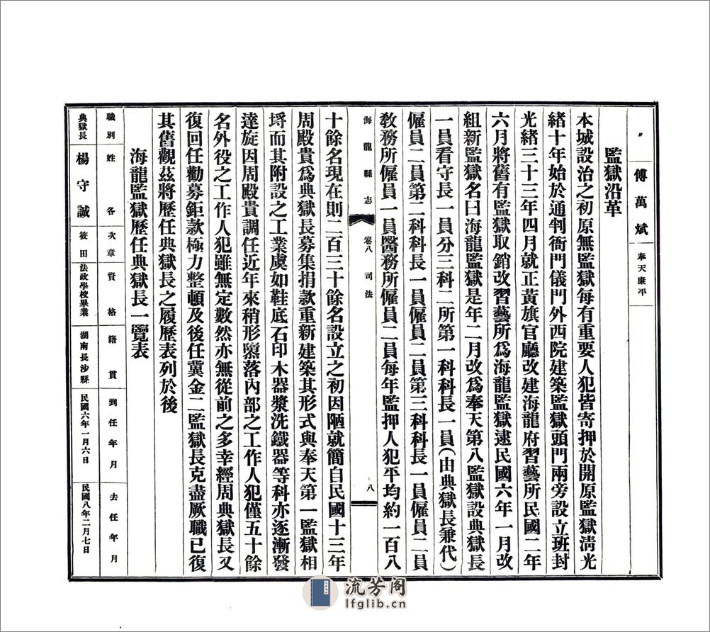 海龙县志（民国26年）卷08-22 - 第8页预览图