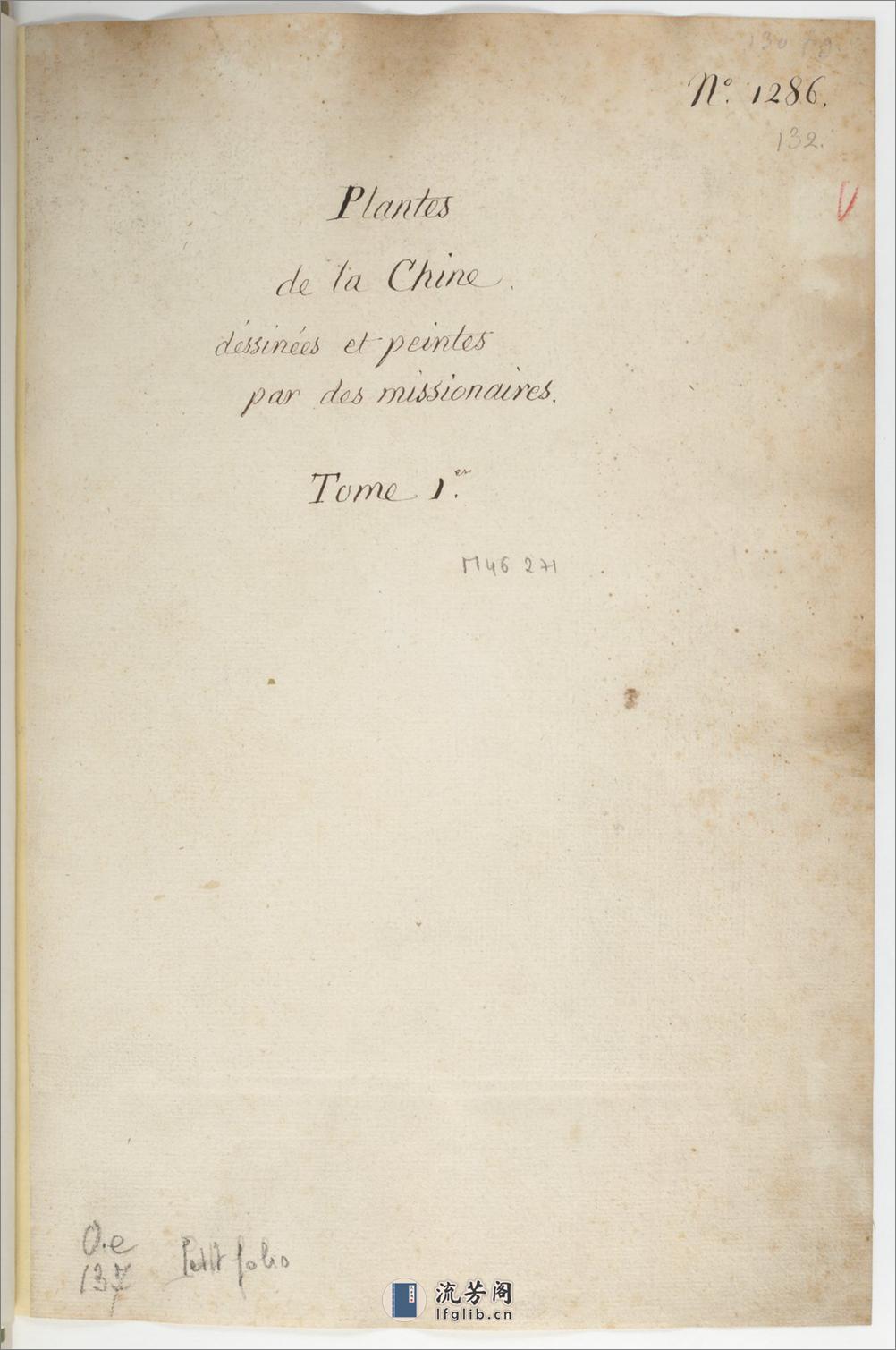 Plantes de la Chine.中国自然历史绘画.植物.花鸟画谱.By Pierre Joseph Buchoz等.19世纪 - 第5页预览图