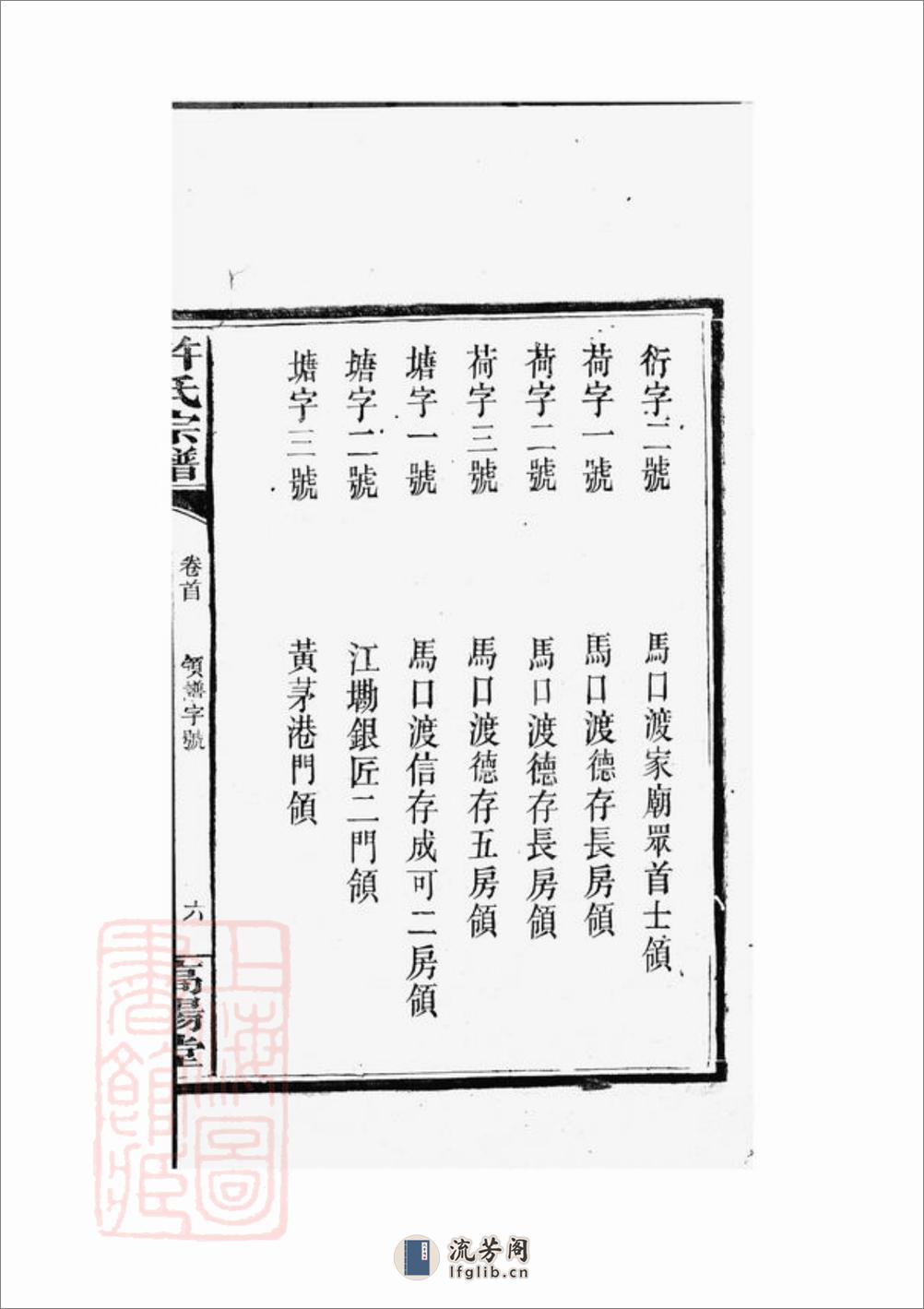 许氏宗谱：五十七卷，首一卷：[巴陵] - 第16页预览图
