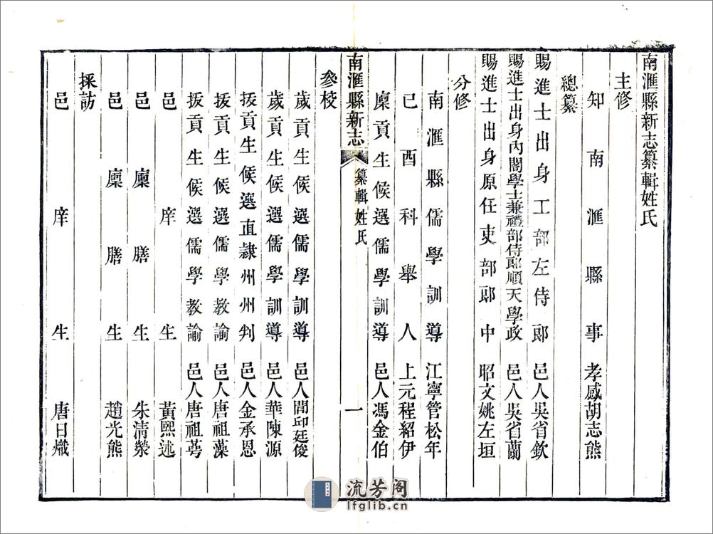 南汇县新志（乾隆） - 第14页预览图