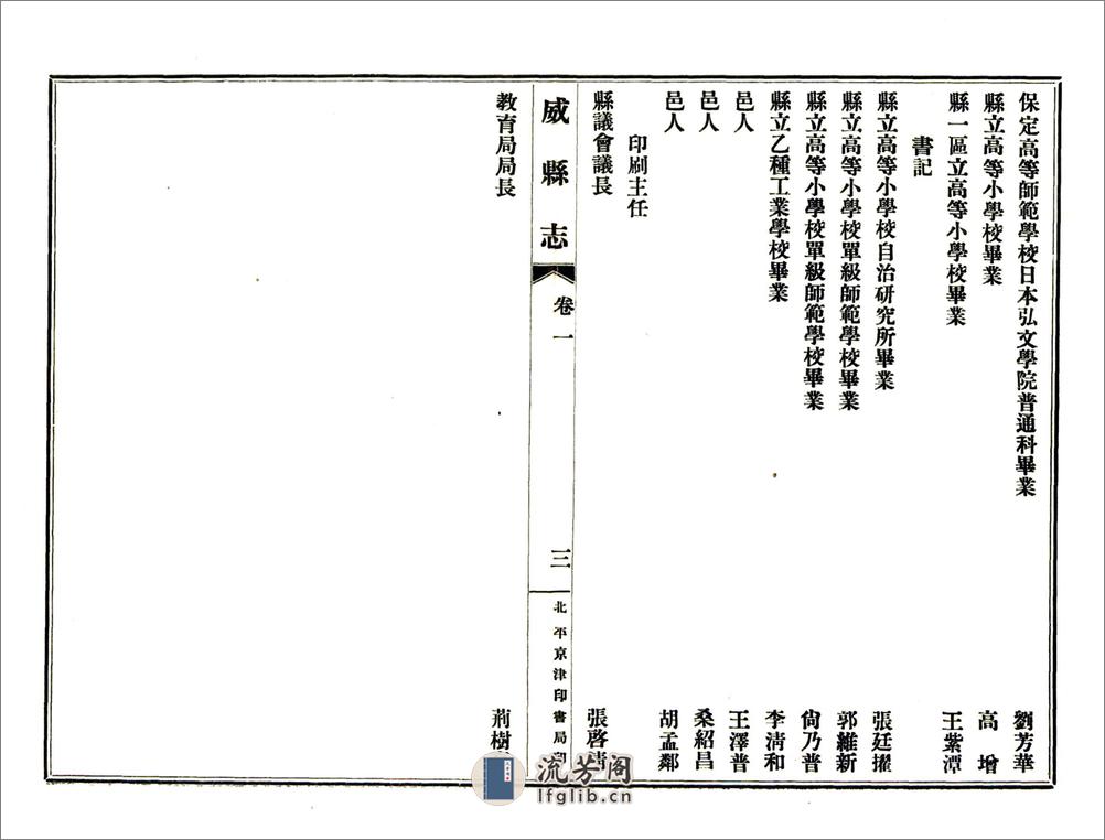 威县志（民国） - 第10页预览图